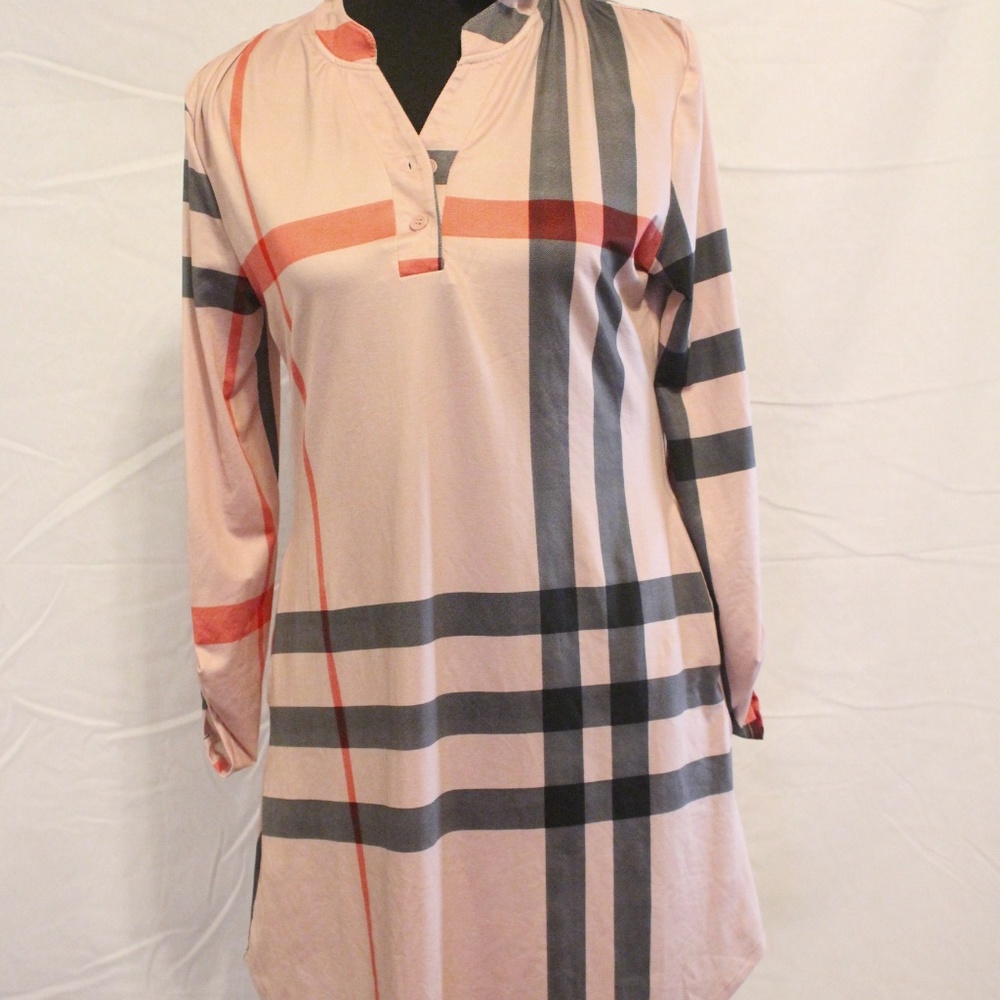 NWOT Pink Shift dress Size XL Soft! Cute!